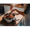 ELDOM PG13 Electric Single Hot Plate 1500W Cast Iron White