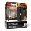 ELDOM SI560C Milk Frother Black - 500W Automatic Hot & Cold Frothing, 300ml Heating, Stainless Steel
