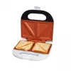 Eldom ST11B Ruddy Sandwich Maker, 750 W, White, Ceramic Plates