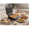 ELDOM WA900 Waffle Iron 1200W Black