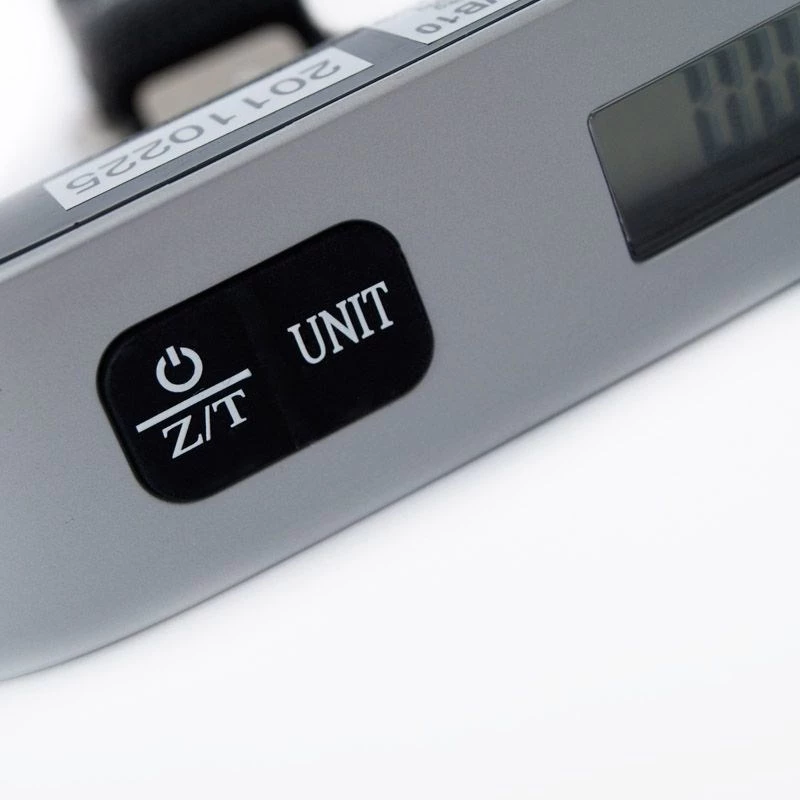 ELDOM WB10 Digital Luggage Scale 50 kg with Backlit LCD, Stainless Steel Hook, Tare & Hold Functions