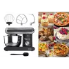 Eldom WRK1400 Planetary Robot Stand Mixer 1400W (1900W Peak) 6.5L Stainless Steel Bowl Black