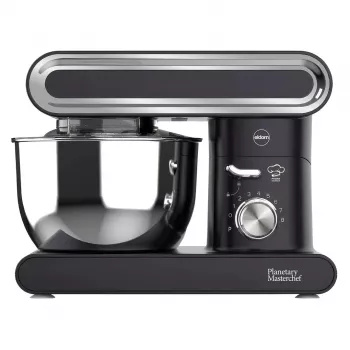 Eldom WRK1400 Planetary Robot Stand Mixer 1400W (1900W Peak) 6.5L Stainless Steel Bowl Black