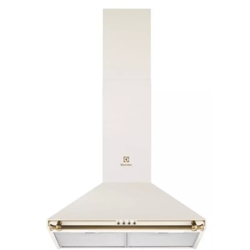 Electrolux EFC226V Wall-Mounted Cooker Hood Cream 420 m³/h