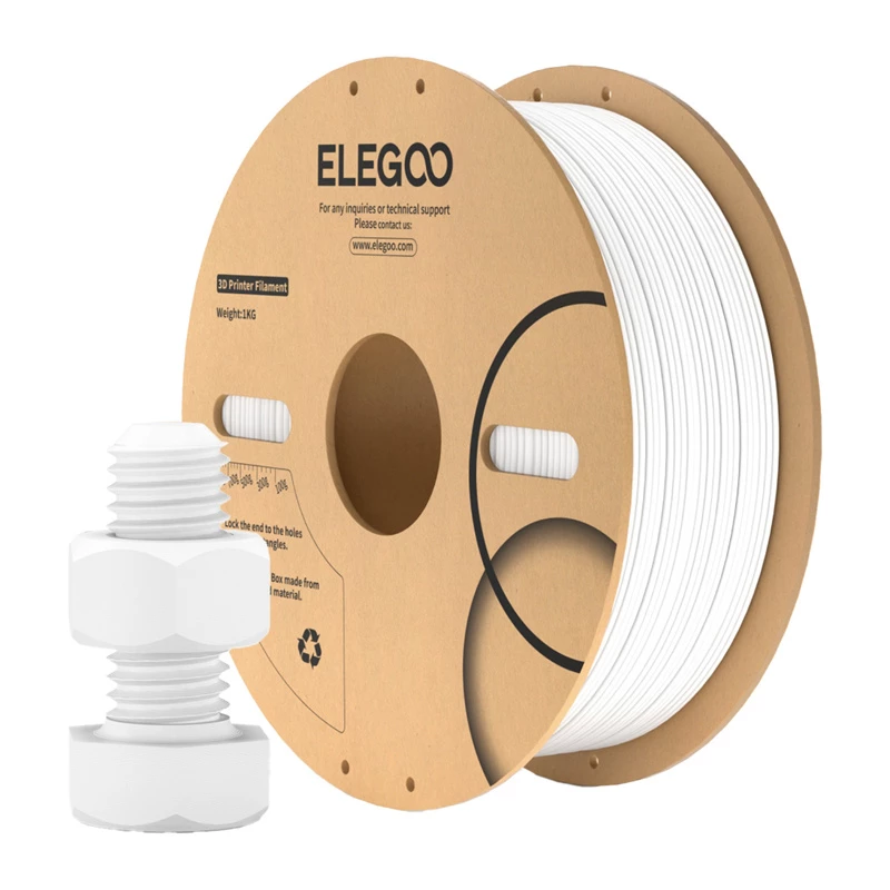 ELEGOO ABS Filament (White) 1.75mm 1kg