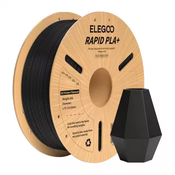 ELEGOO Rapid PLA+ Filament (Black)