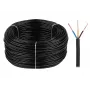 ELEKTROKABEL OMY 3x1.5 mm² 300/300V Flexible PVC Electrical Cable, Black
