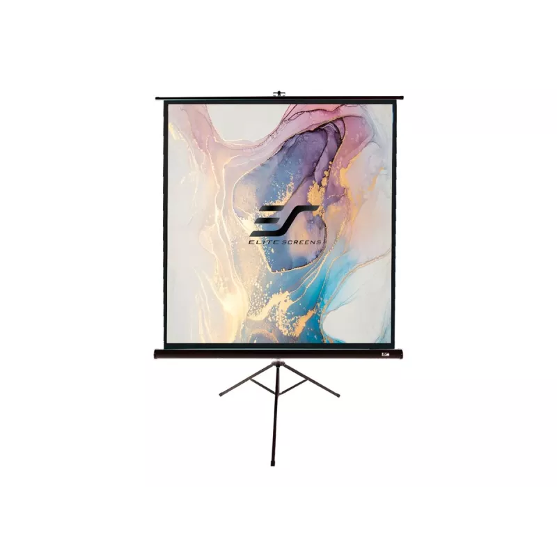 Elite Screens Tripod Series T120UWV1 120 inch 4:3 Portable Projection Screen Black