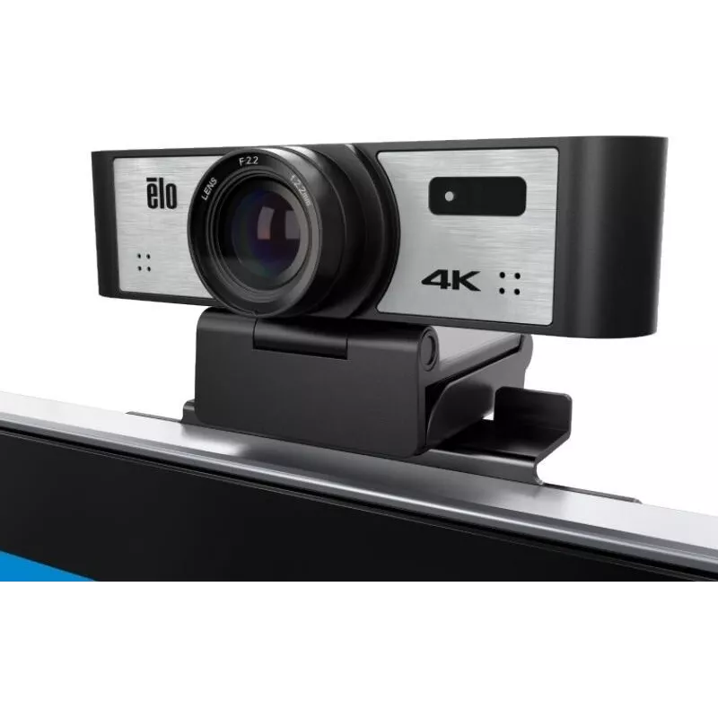 Elo 4K Conference Camera Kit with USB-C, Remote Control, 1.8m Cable, Compatible with Elo 03-Series Touchscreens (E988153)