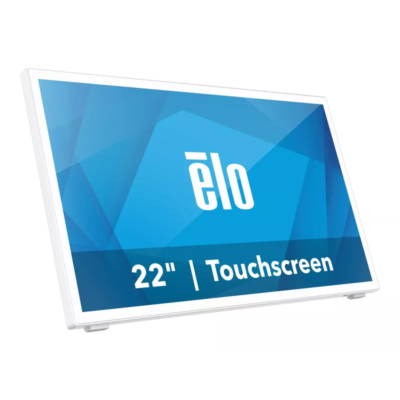 Elo Touch Solutions Elo 2270L 21.5 inch Full HD LCD Touch Monitor, PCAP, 10-Point, HDMI/DisplayPort/VGA, White