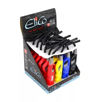 ELODIE DETAILS ELICO Flexible Gas Lighter 24-Piece Display Box UL-1232