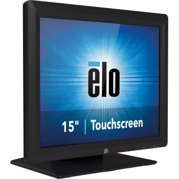 ELOTOUCH ET1517L 15-inch Touch Monitor, XGA 1024x768, AccuTouch Resistive, VGA, DVI-D, USB, Gray