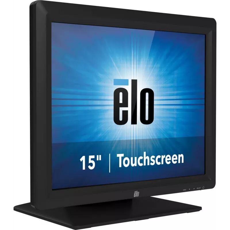 ELOTOUCH ET1517L 15-inch Touch Monitor, XGA 1024x768, AccuTouch Resistive, VGA, DVI-D, USB, Gray