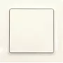 Eltako F2T55E-pg Wireless Pushbutton 2-Channel EnOcean Battery-Free Pure White Glossy 30055702