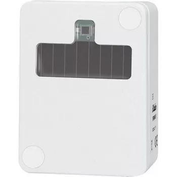 Eltako FHD60sB Wireless Sunlight Intensity Sensor, 0-50 Lux, Solar-Powered, White 30000462