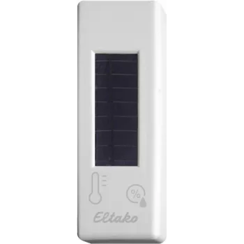 Eltako FTFSB-wg Wireless Temperature and Humidity Sensor, EnOcean, Pure White Glossy 30000563
