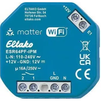 Eltako Impulse Switch Relay Matter over Wi-Fi ESR64PF-IPM (30064021)