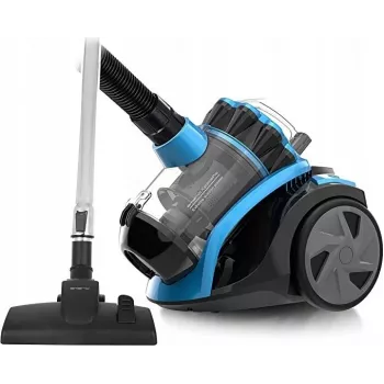 Emerio Cyclone Bagless Cylinder Vacuum Cleaner, 800W Motor, 150W Suction, HEPA Filter, 2.5L Dust Container