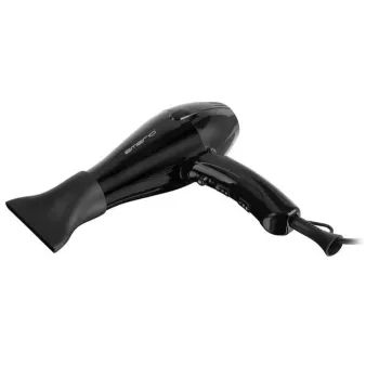 Emerio HD-122192 Hair Dryer, 2200 W, Black, Single Colour, Hanging Loop, 1 Piece