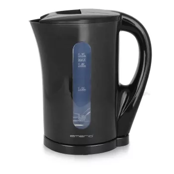 Emerio WK-123483 Electric Kettle 1.7L Black 2200W Cordless with Water Level Indicator
