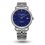 EMILE CHOURIET Men's 001168G406698 Automatic Dive Watch 40mm Black Dial Stainless Steel Bracelet