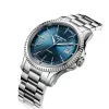 EMILE CHOURIET Men's Automatic Watch 40mm Stainless Steel Black Dial