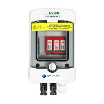 EMITER EM-1_DC 1000V DC String Protection Enclosure with Type 2 SPD and 2-Pole Disconnector, IP65, 1x PV String, 1x MPPT