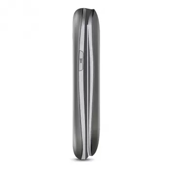 Emporia ONE V200i Flip Phone, 2.31-inch Display, Dual SIM, SOS Button, Space Grey/Silver