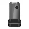 Emporia ONE V200i Flip Phone, 2.31-inch Display, Dual SIM, SOS Button, Space Grey/Silver