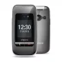 Emporia ONE V200i Flip Phone, 2.31-inch Display, Dual SIM, SOS Button, Space Grey/Silver