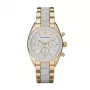 Emporio Armani AR5944 Women's Rose Gold-Tone Stainless Steel Chronograph Watch 38mm