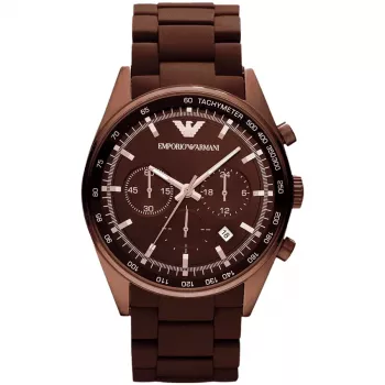 Emporio Armani AR5982 Men's Chronograph Stainless Steel Watch 43mm