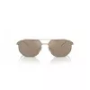 EMPORIO ARMANI EA2147-30025A Sunglasses Matte Black Grey Rectangle Men's