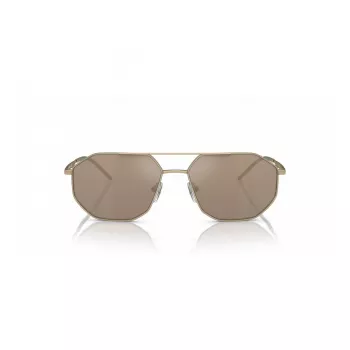 EMPORIO ARMANI EA2147-30025A Sunglasses Matte Black Grey Rectangle Men's