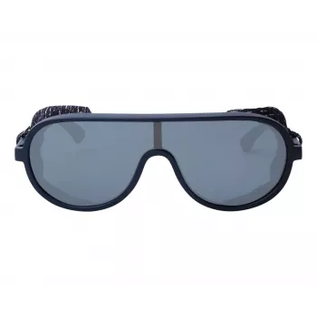 EMPORIO ARMANI EA4166Z58726G Pilot Sunglasses Matte Black Grey Mirror