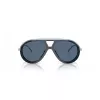EMPORIO ARMANI EA4242U621380 Men's Sunglasses - Matte Black Frame, Grey Gradient Lens, 56mm