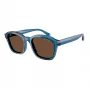 EMPORIO ARMANI EA4245U624787 Men's Sunglasses Matte Black Dark Grey 54mm