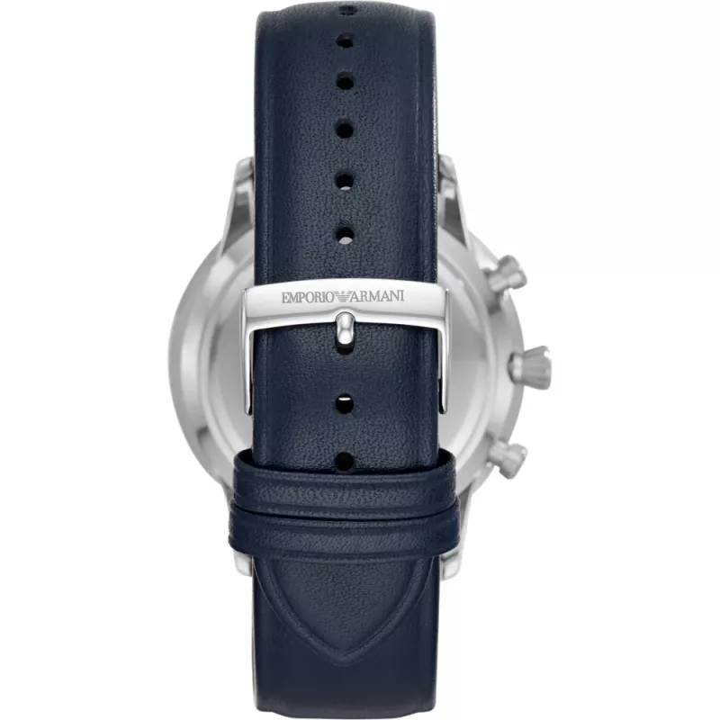 Emporio Armani Men's Luigi Chronograph Stainless Steel Mesh Watch AR11226