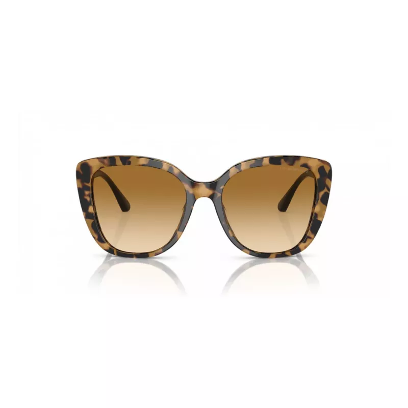 EMPORIO ARMANI Women's Cat Eye Sunglasses EA4214U60593B Transparent Brown Frame Brown Gradient Lens 54/18/140 mm