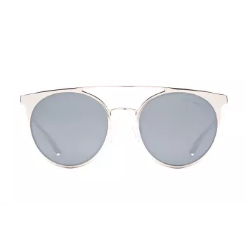 EMPORIO ARMANI Women's Sunglasses EA2068-30156G Gold Metal Grey Gradient Pilot/Aviator 52mm