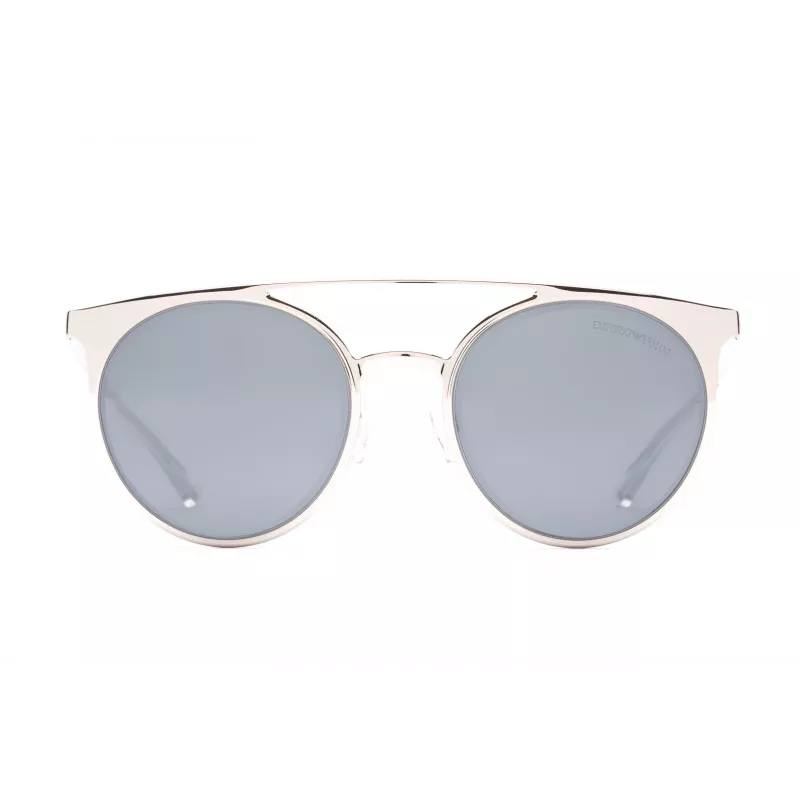 EMPORIO ARMANI Women's Sunglasses EA2068-30156G Gold Metal Grey Gradient Pilot/Aviator 52mm