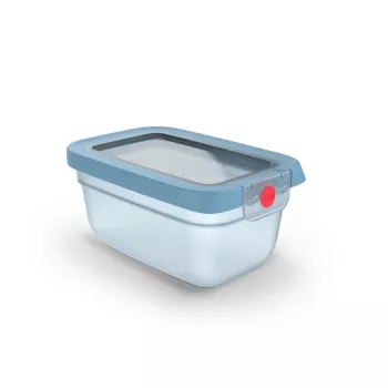 EMSA ONE CLICK Rectangular Food Storage Container 0.75 L Blue 3110601749
