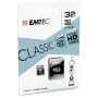Emtec ECMSDM32GHC10CG 32GB MicroSDHC Class 10 UHS-I Memory Card with SD Adapter