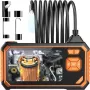 Endoscopic Camera with Display Bigstren 4.3 inch IPS LCD 1080P 8mm Probe 5m Cable IP67 2600mAh