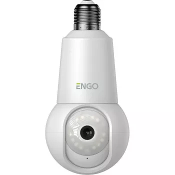 ENGO Controls ECAM-E27 Smart Wi-Fi Camera for E27 Lamp, 4MP