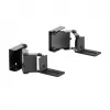 EOF Maclean MC-177 Soundbar Wall Mount Bracket, Steel, Black, Tilt +8° to -8°, Max 10 kg