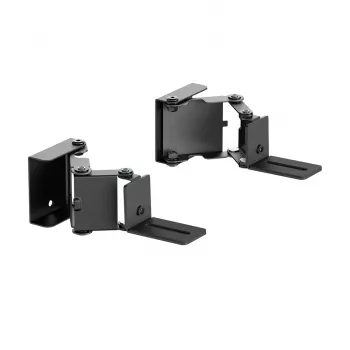 EOF Maclean MC-177 Soundbar Wall Mount Bracket, Steel, Black, Tilt +8° to -8°, Max 10 kg