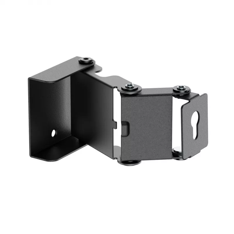 EOF Maclean MC-177 Soundbar Wall Mount Bracket, Steel, Black, Tilt +8° to -8°, Max 10 kg