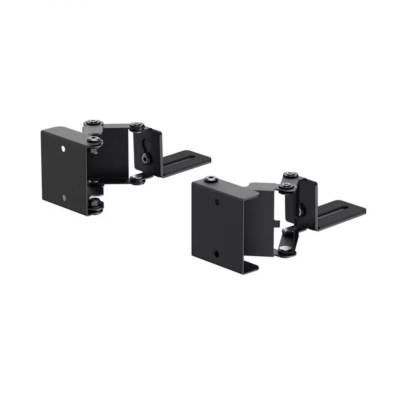 EOF Maclean MC-177 Soundbar Wall Mount Bracket, Steel, Black, Tilt +8° to -8°, Max 10 kg