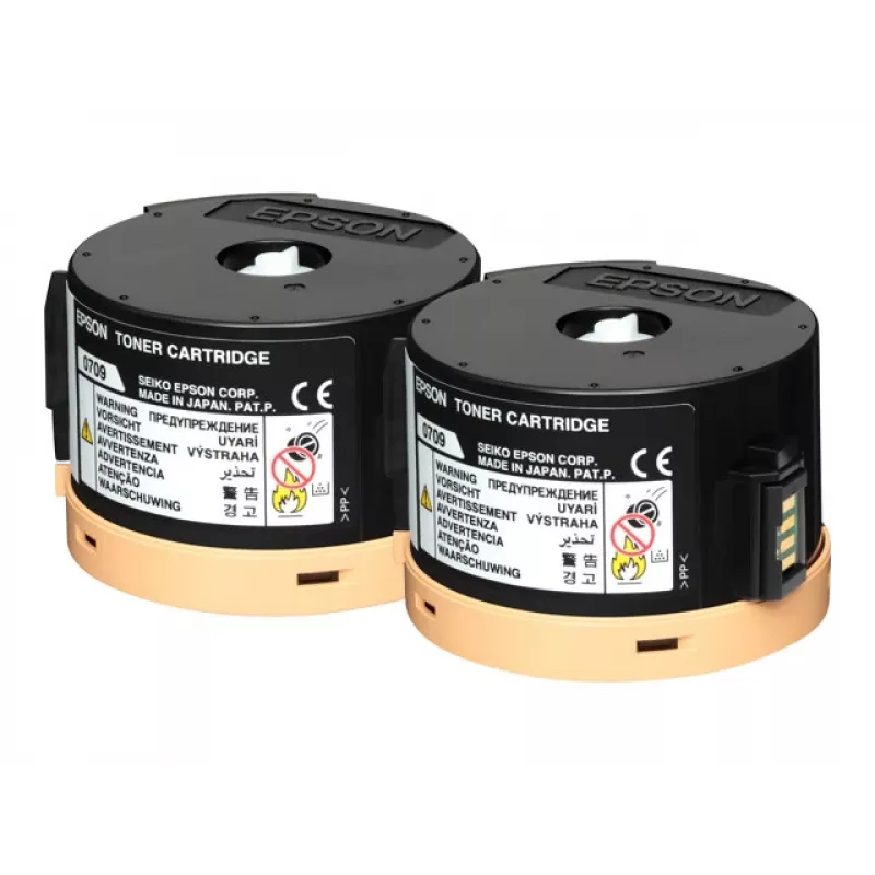 Epson 0710 - 2-Pack - High Capacity - Black